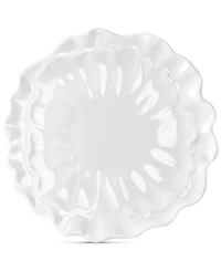 Q Squared Peony 11" Melamine Dinner Plates, Set Of 4