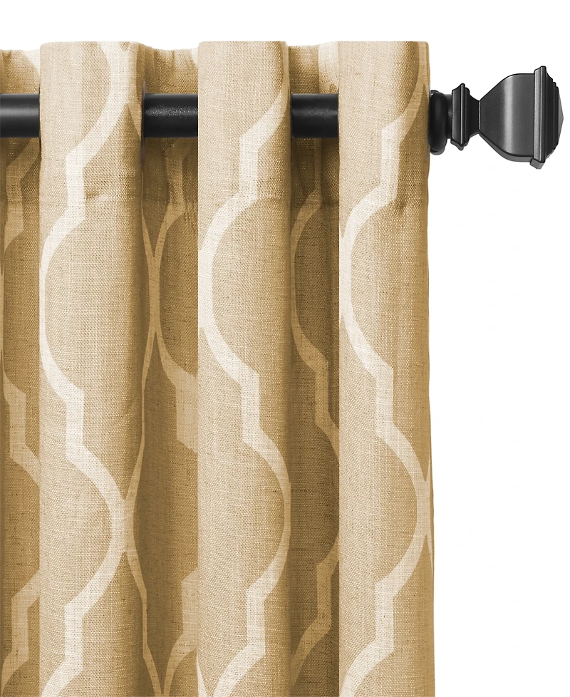 Elrene Home Fashions Medalia Geometric Window Curtain Panel