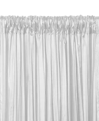 Elrene Athena Rod Pocket 52" x 95" Pair of Curtain Panels with Scarf Valance, Set 3