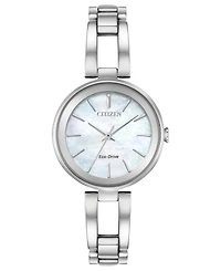 Citizen Women's Eco-Drive Axiom Stainless Steel Bracelet Watch 28mm