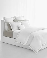 Lauren Ralph Lauren Spencer Sateen Border Duvet Cover Set, Full/Queen