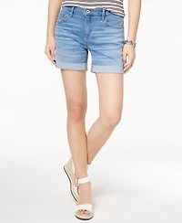 Tommy Hilfiger Women's Th Flex Cuffed Denim Shorts