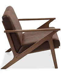 Wynona Faux Leather Loveseat