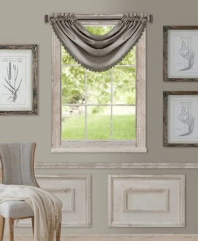 Elrene Home Fashions All Seasons Waterfall Window Valance