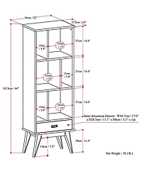 Ednie Bookcase