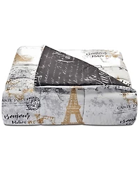 Fairfield Square Collection Paris Gold Reversible 8 Pc. Comforter Sets, Exclusively at Macy's