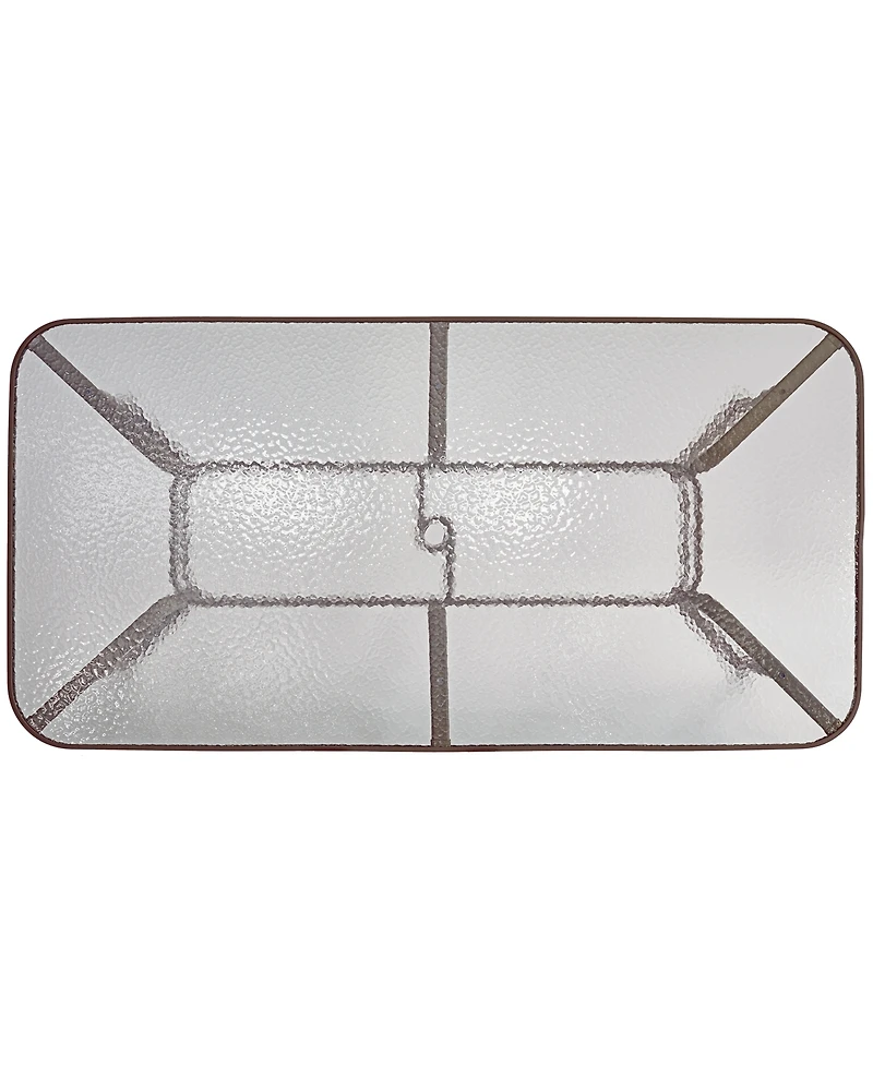 Oasis Aluminum Outdoor 84" x 42" Dining Table, Created for Macy's