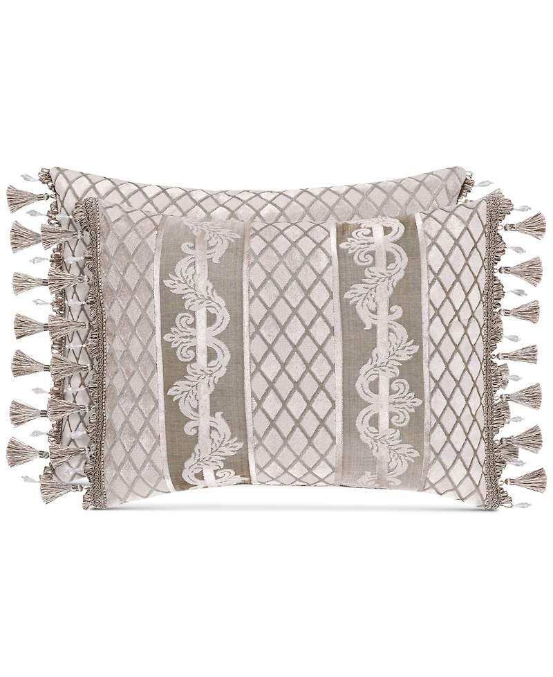 J Queen New York Bel Air Boudoir Decorative Pillow, 15" x 21"