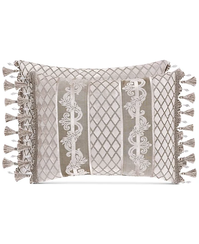 J Queen New York Bel Air Boudoir Decorative Pillow, 15" x 21"