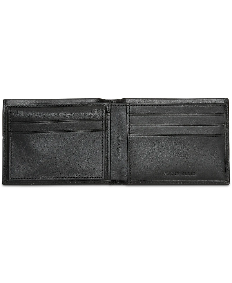 Perry Ellis Leather Pass Case & Removable Card