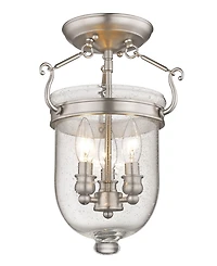 Livex Jefferson Semi Flush Light