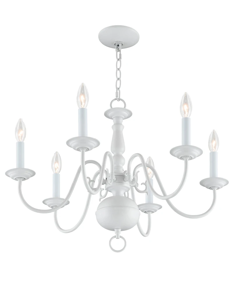 Livex Williamsburg 6-Light Chandelier