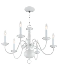Livex Williamsburg 6-Light Chandelier