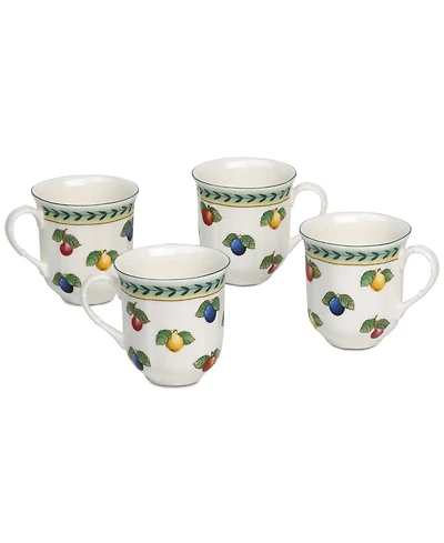 Villeroy & Boch French Garden Mugs, Set of 4