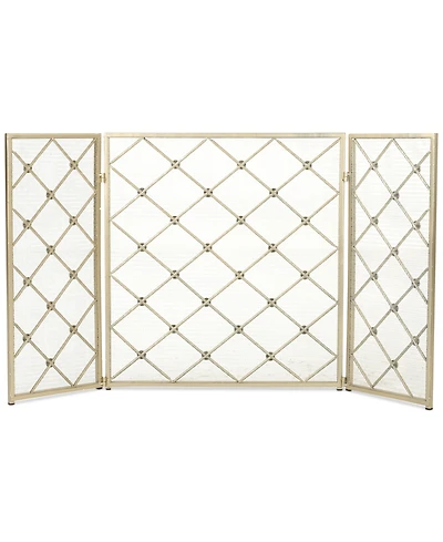 Three Panel 30'' Fireplace Screen