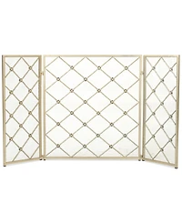 Three Panel 30'' Fireplace Screen