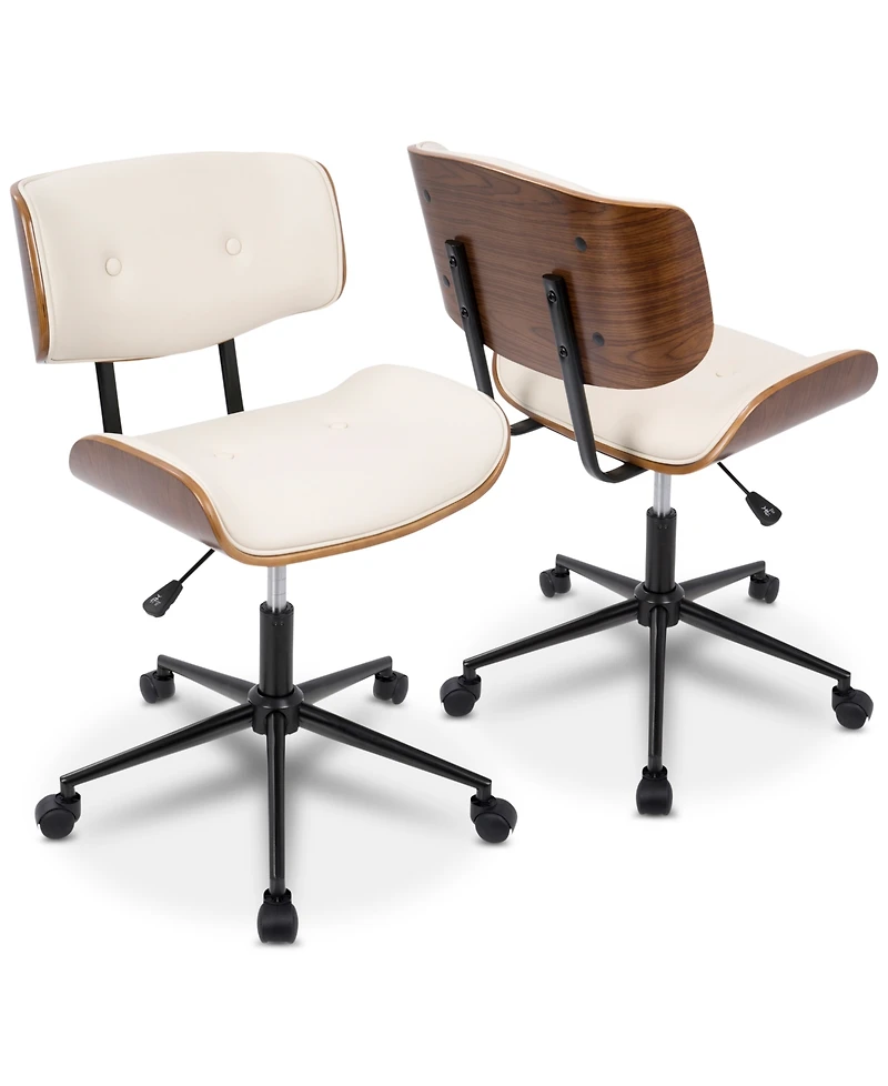 Lombardi Faux Leather Office Chair