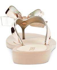 Guess Women's Tutu Eva Fashion Bow Detail Flip Flop Sandals