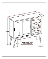 Ednie Medium Media Stand