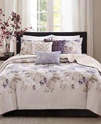 Madison Park Luna 6-Pc. Quilt Set, Full/Queen