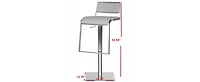 Aira Swivel Bar Stool