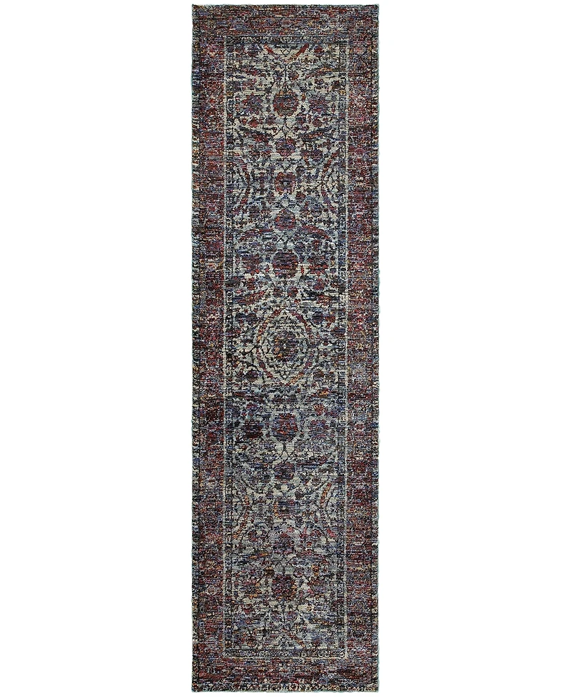 Oriental Weavers Andorra Pena 2'3" x 8' Runner Rug