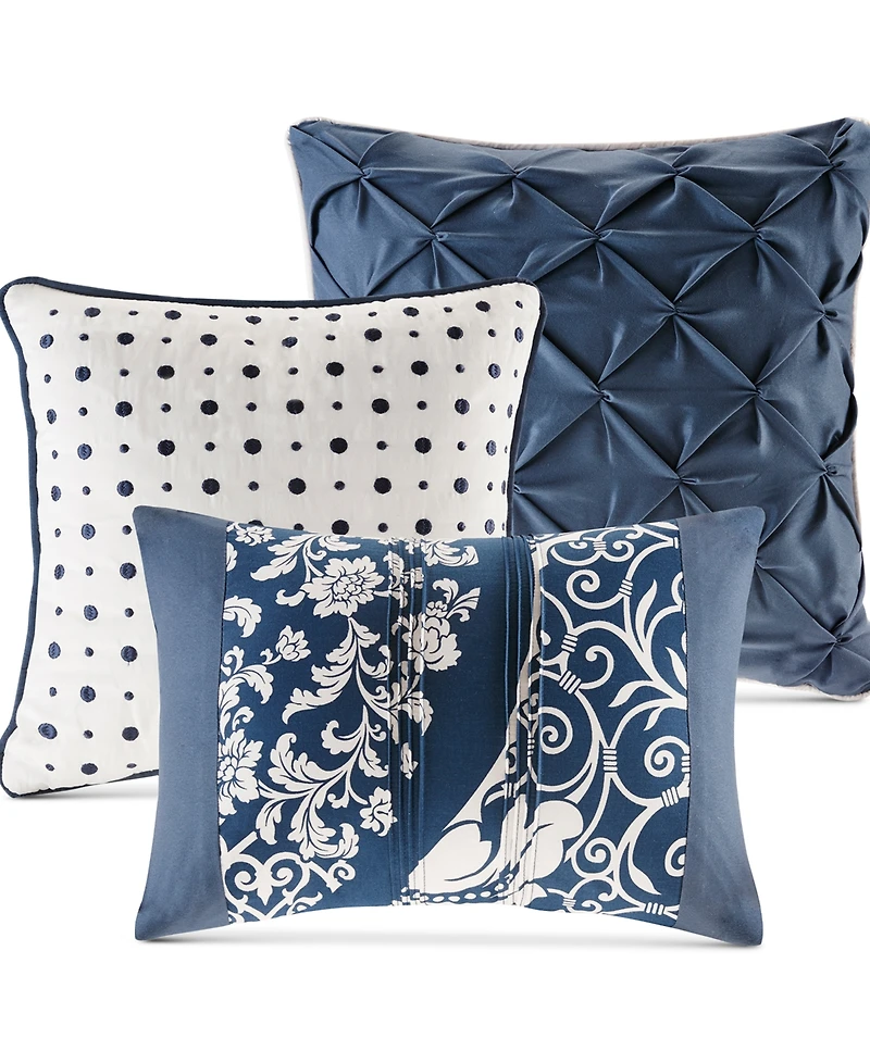 Madison Park Vienna 6-Pc. Duvet Cover Set, Full/Queen