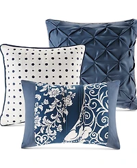 Madison Park Vienna 6-Pc. Duvet Cover Set, Full/Queen