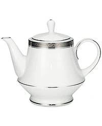 Noritake Crestwood Platinum Teapot