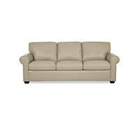 Orid 84" Leather Roll Arm Sofa, Created for Macy's