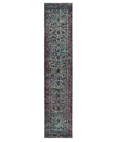 Oriental Weavers Andorra Pena 2'3" x 8' Runner Rug