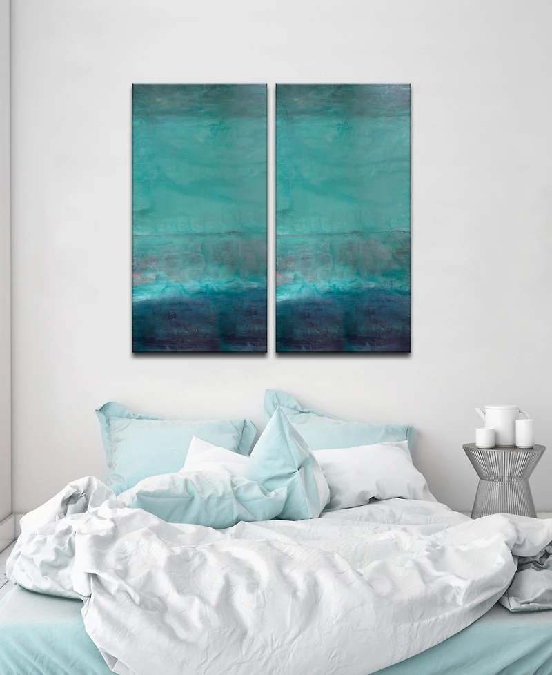 Ready2HangArt 'Abstract Spa' Oversized 2-Pc. Canvas Art Print Set