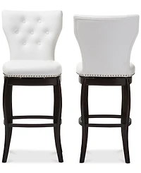 Sycily Swivel Bar Stool (Set of 2)