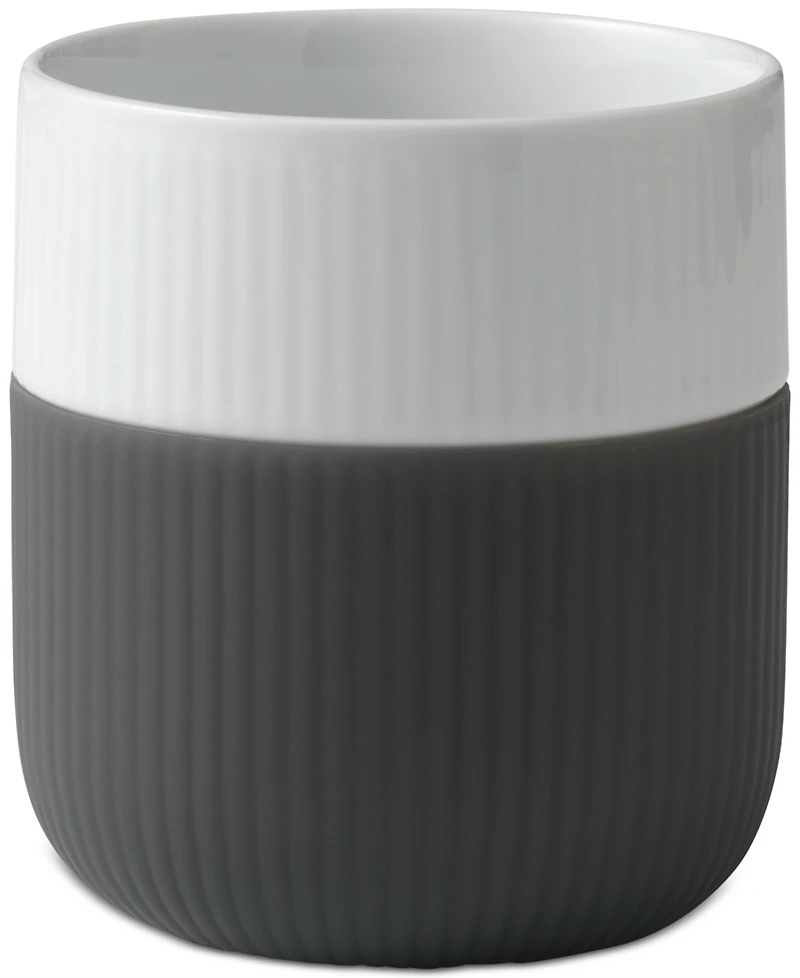 Royal Copenhagen Anthracite Fluted Contrast Mug