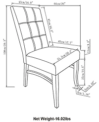 Oakdan Dining Chair (Set of 2)