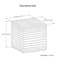 Kemptan Cube Pouf