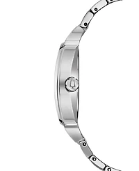 Bulova Men's Stainless Steel & Crystal-Accent Bracelet Watch 40mm