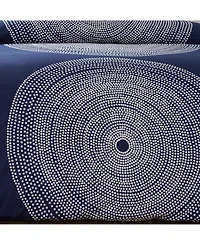 Marimekko Fokus Cotton Reversible 3 Piece Comforter Set, King