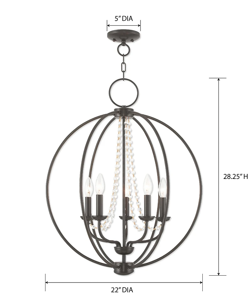 Livex Arabella 22" Pendant