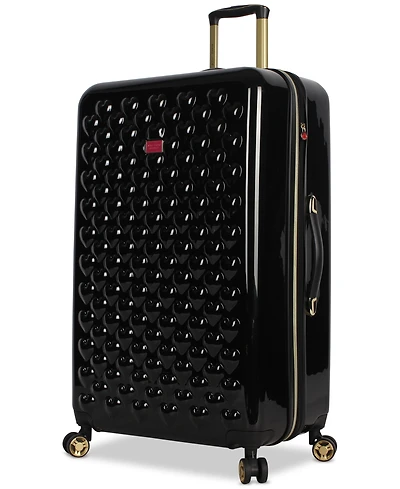 Betsey Johnson Heart To Heart 30" Check-In Spinner