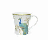 222 Fifth Peacock Garden 16 Pc Dinnerware Set
