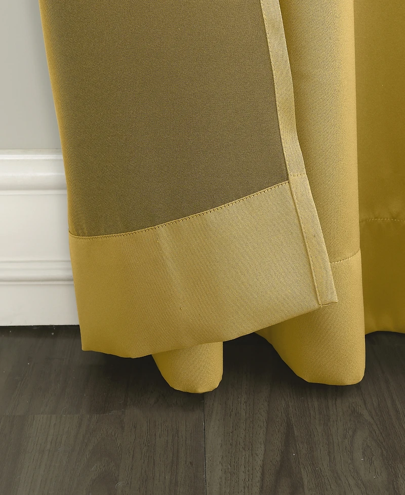 Grant Room Darkening Rod Pocket Curtain Panel