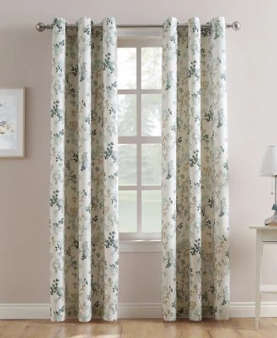 Mabel Leaf Print Curtain Collection