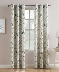 Mabel Leaf Print Curtain Collection
