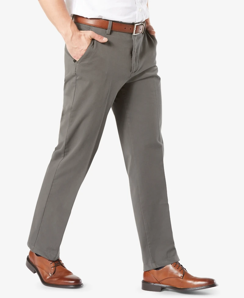 Dockers Men's Big & Tall Workday Classic Fit Smart 360 Flex Stretch Khakis