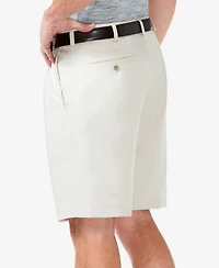 Haggar Men's Cool 18 Pro Classic-Fit Stretch Pleated 9.5" Shorts