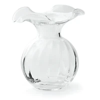 Vietri Hibiscus Glass Small Fluted Vase