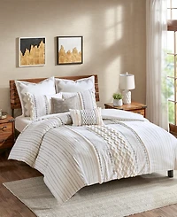 Ink+Ivy Imani 3-Pc. Duvet Cover Set, Full/Queen