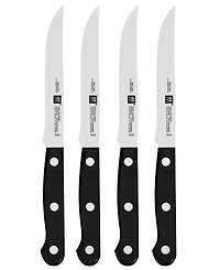 Zwilling Twin Gourmet Steak Knives, Triple Riveted Set of 4