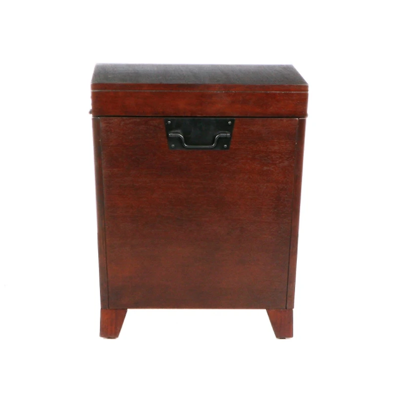 Pyramid Trunk End Table